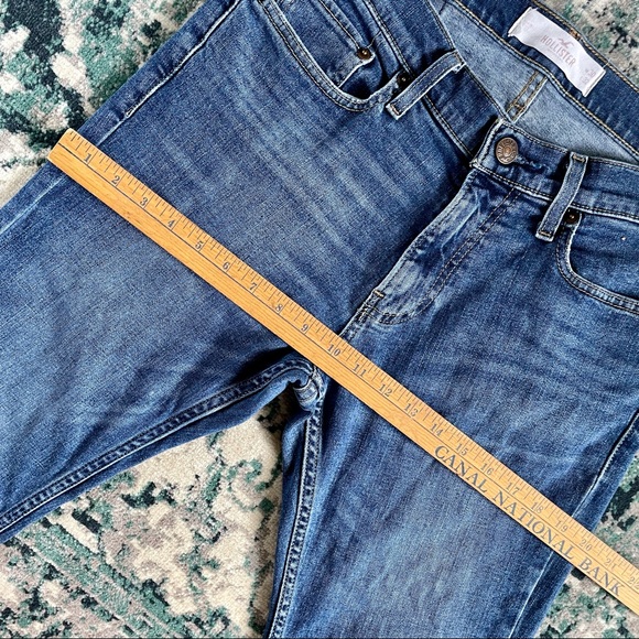 Hollister Men’s Skinny Fit Blue Jeans Size 30 x 32 Denim Pants - Picture 9 of 13